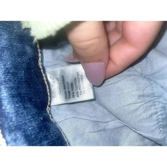 Judy Blue Womens Boyfriend Jeans Size 11/30 - Picture 5 of 6